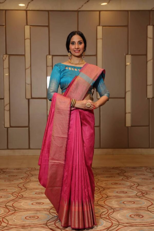 Pink Saree