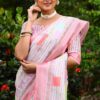 Pink Saree