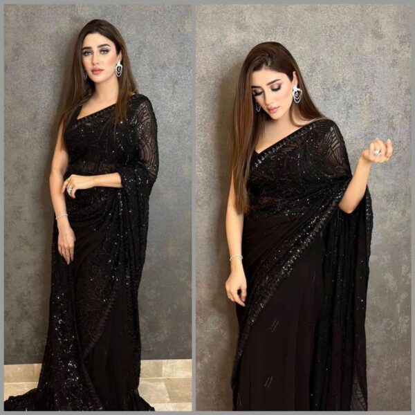 Black Saree