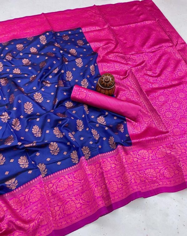 Blue Saree