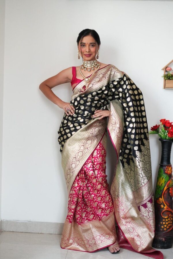 Pink Saree