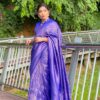 Bollywood Festival Silk Blue Saree