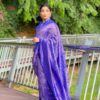 Blue Saree