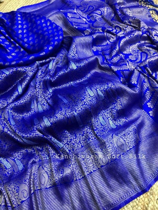 Blue Saree