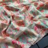 Stylish Weaving Floral Design Multi Saree