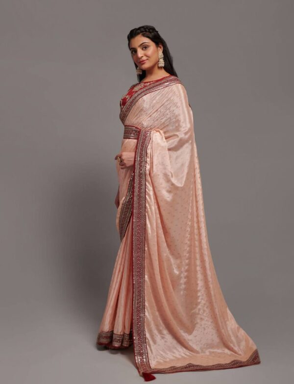 Pink Saree