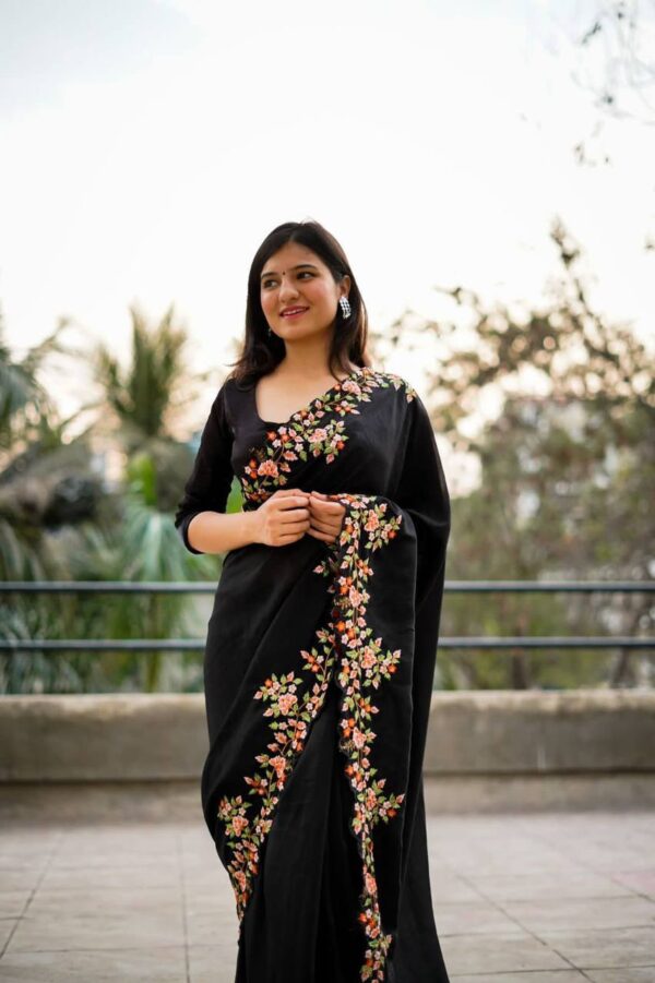 Black Saree