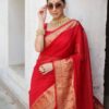 Red Saree