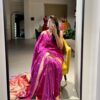 Purple Saree