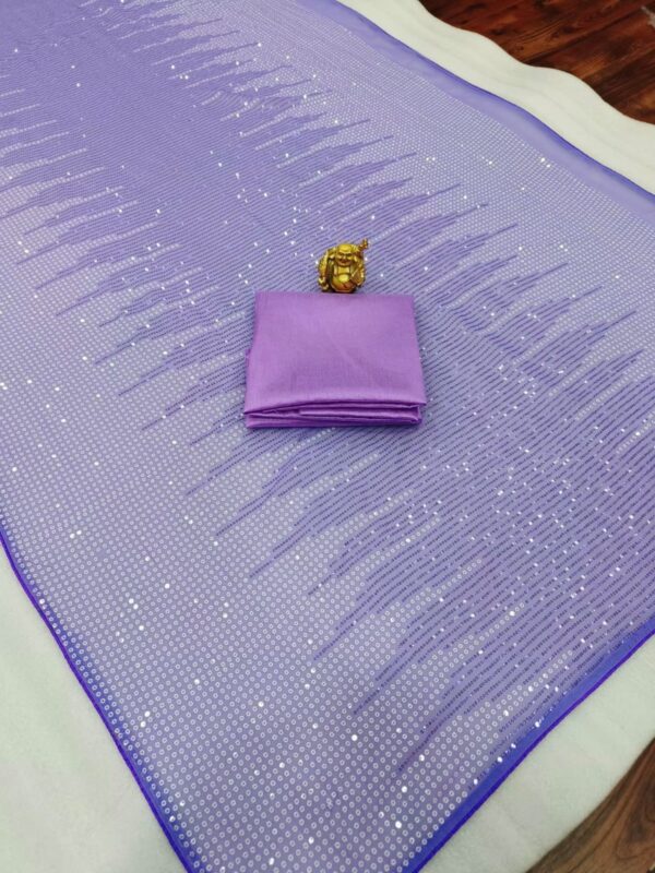 Purple Saree