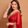Bollywood Wedding Work Red Saree