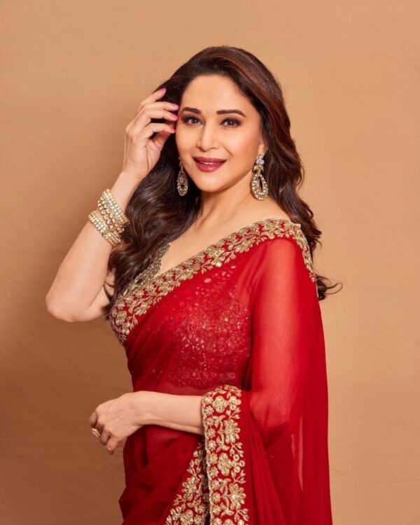 Bollywood Wedding Work Red Saree