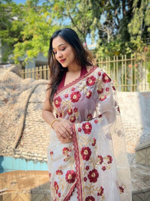 White Saree