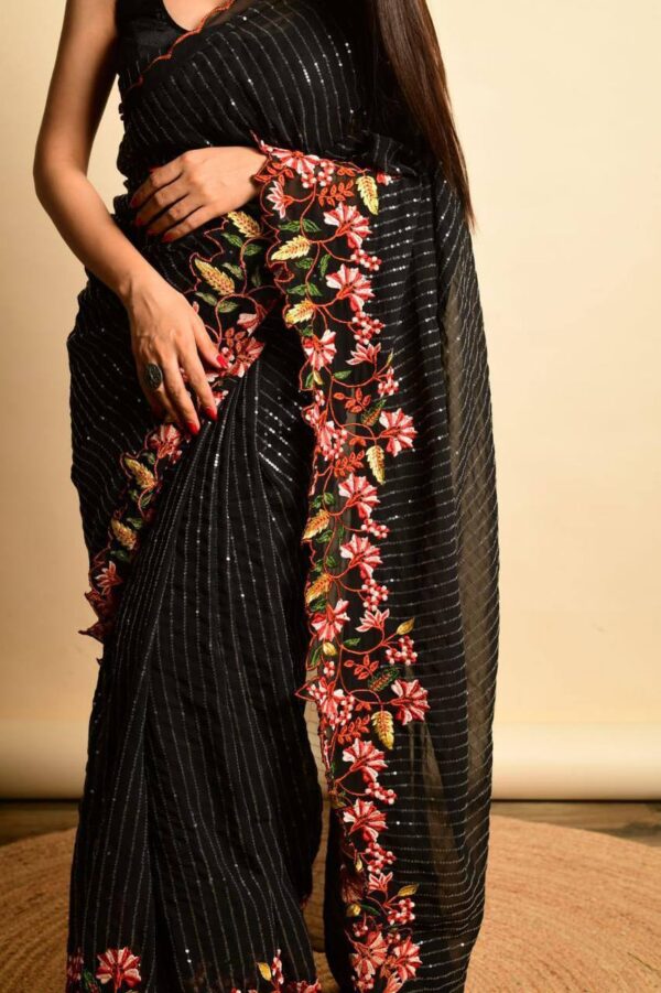 Black Saree