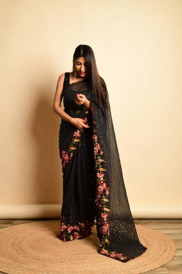 Black Saree