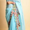 Sky Blue Saree