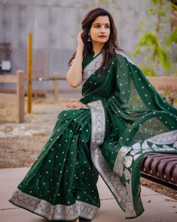 Green Saree