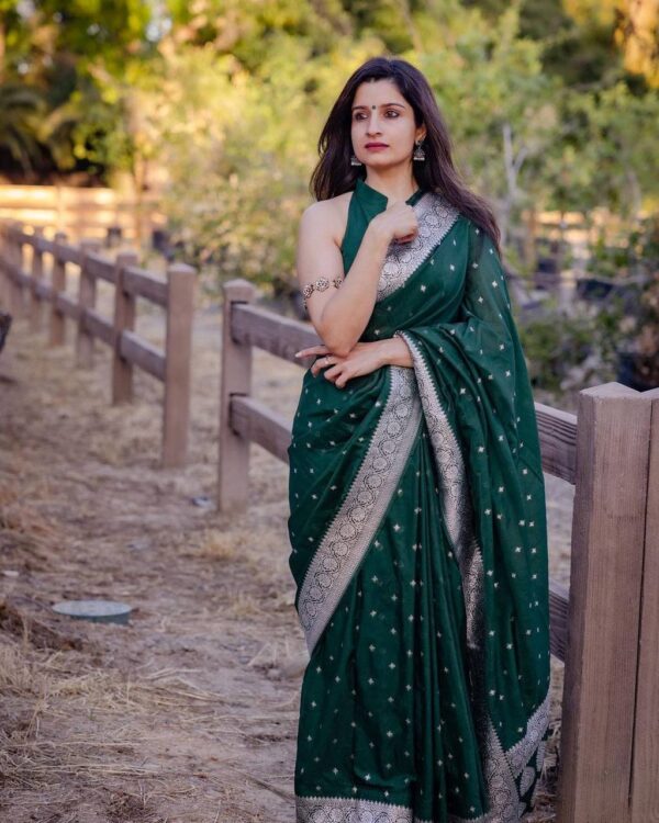 Green Saree