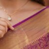 Purple Saree