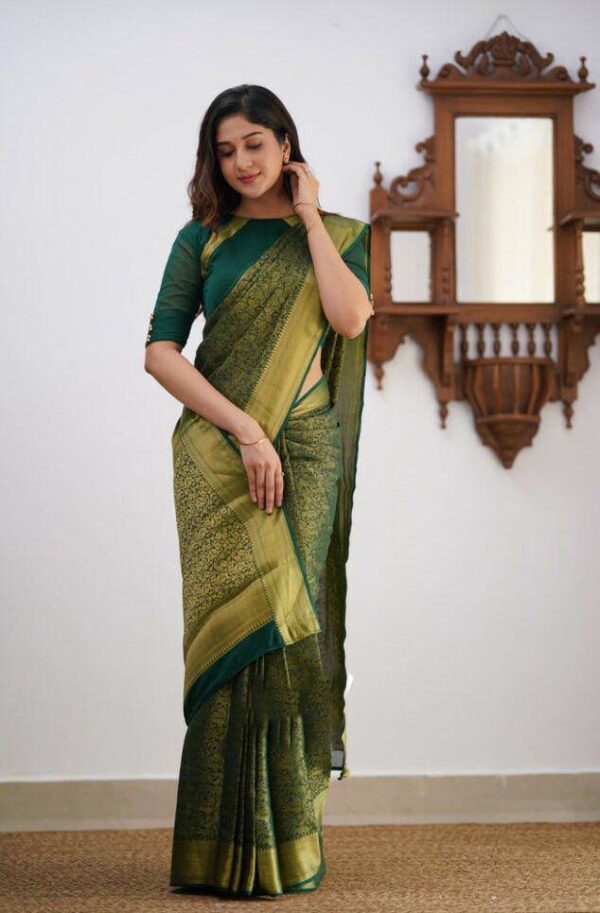 Green Saree