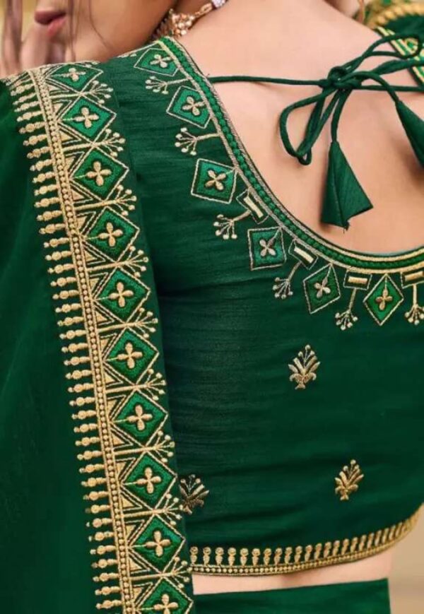 Green Saree