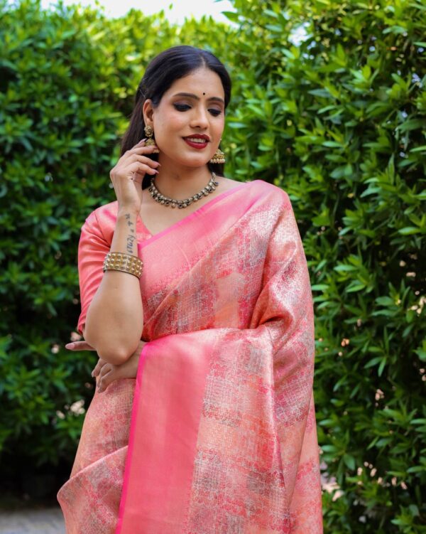 Pink Saree