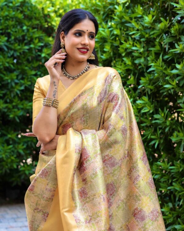 Yellow Saree