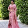 Pink Saree