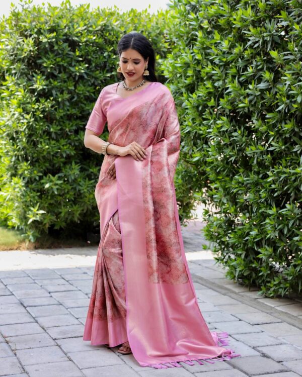 Pink Saree