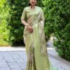 trending Color Wedding Silk Saree