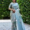 Sky Blue Saree