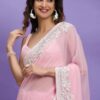 Pink Saree