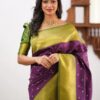 Purple Saree