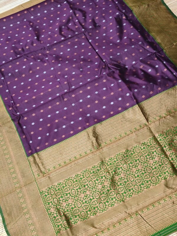 Purple Saree