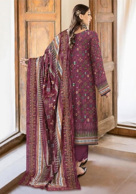 Maroon Bollywood Suit For Women