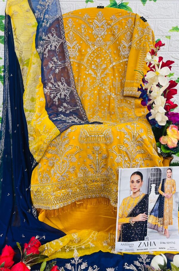 Yellow Bollywood Pakistani Suit Dress