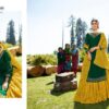 Green Wedding Fancy Bollywood Party Suit