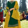 Green Wedding Fancy Bollywood Party Suit