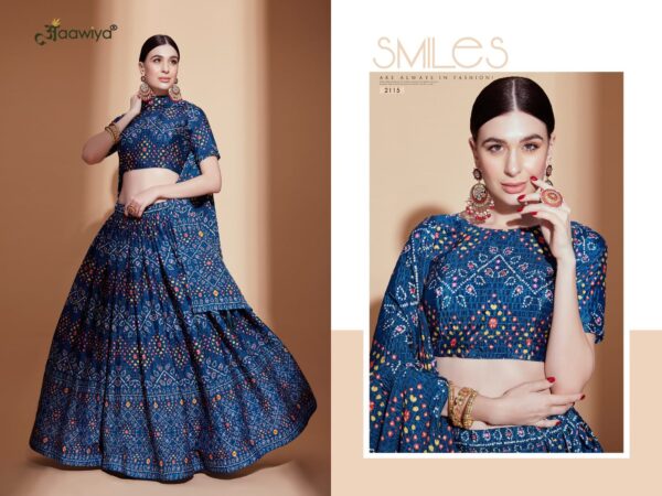 Blue Online Designer Lahenga Choli