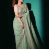 Bollywood Sequence Work Pista Saree