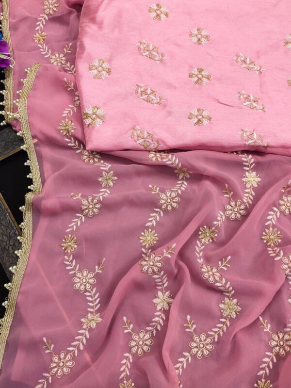 Pink Saree