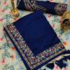 Blue Saree