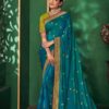 Bollywood Embroidery Work Saree