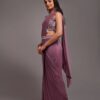 Purple Saree