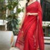 Wedding Function Wear Silk Red Saree