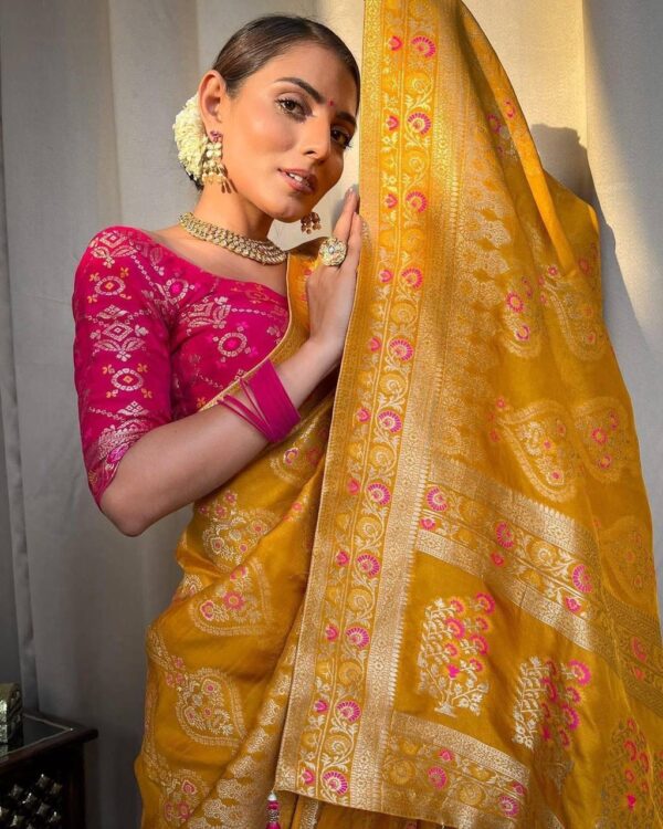 Yellow Saree