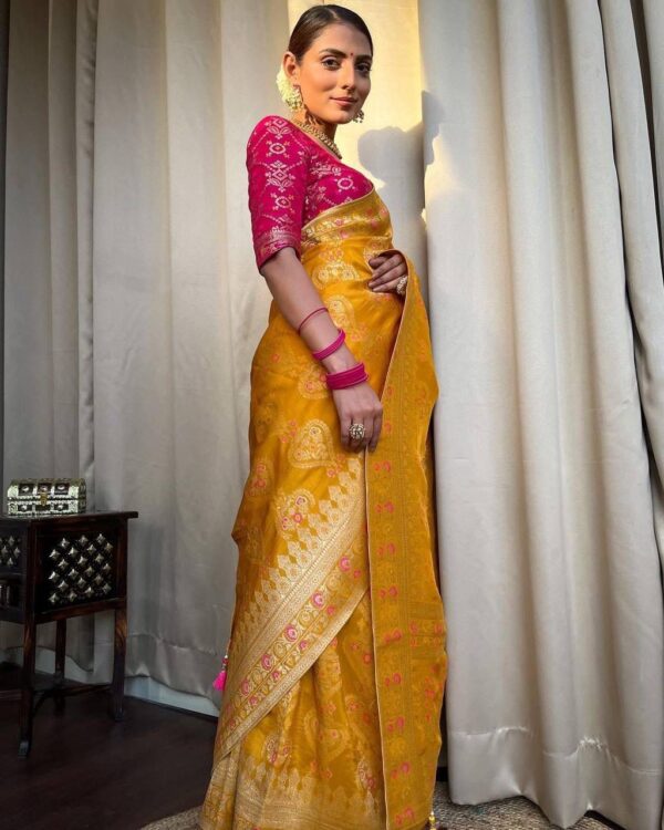 Yellow Saree