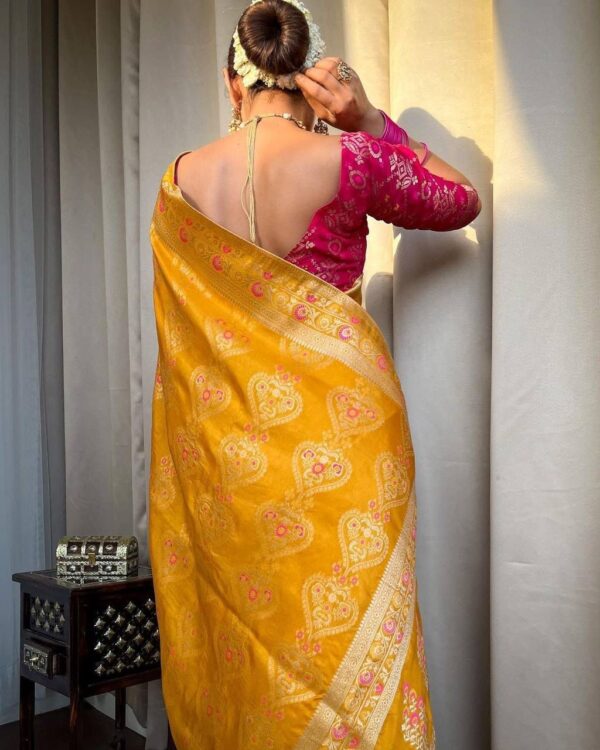 Yellow Saree