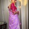 Purple Saree