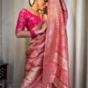 Pink Saree